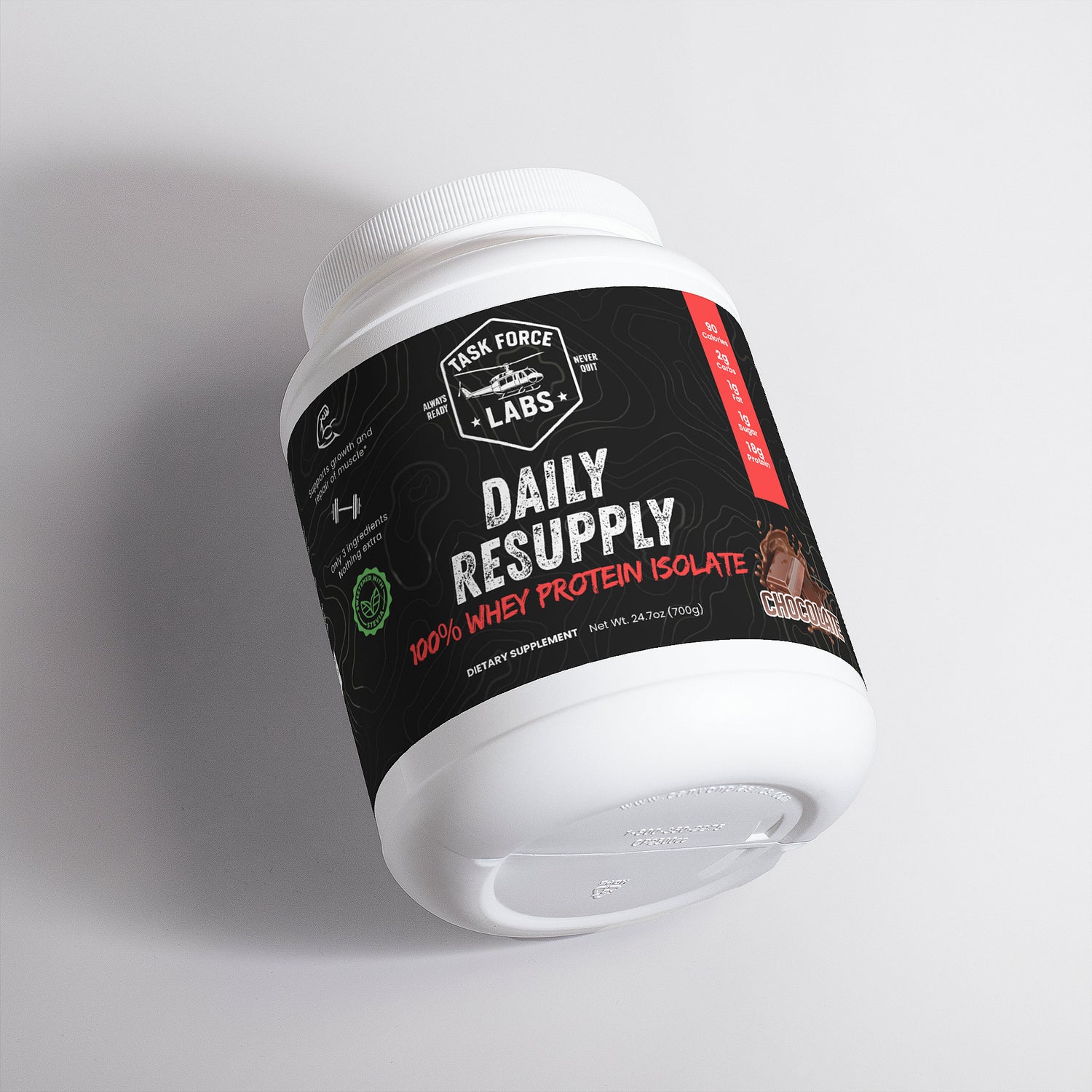DAILY RESUPPLY 100% Whey Protein Isolate (Chocolate)