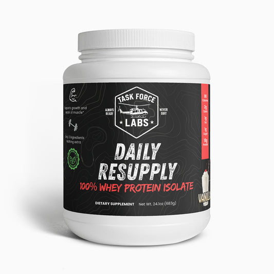 DAILY RESUPPLY 100% Whey Protein Isolate (Vanilla)