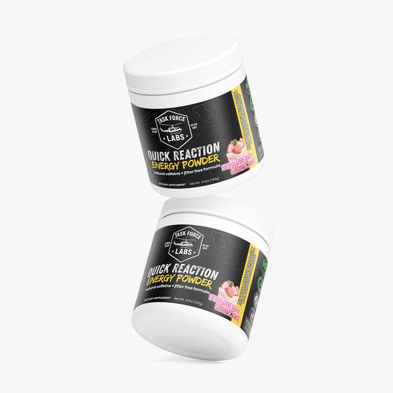 QUICK REACTION Energy Powder (Strawberry Shortcake)