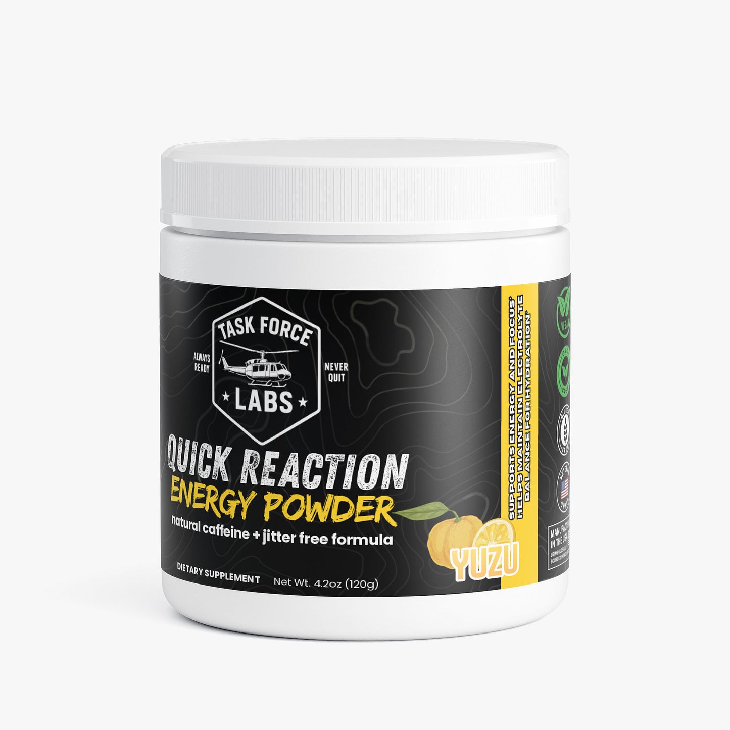 QUICK REACTION Energy Powder (Yuzu Flavor)
