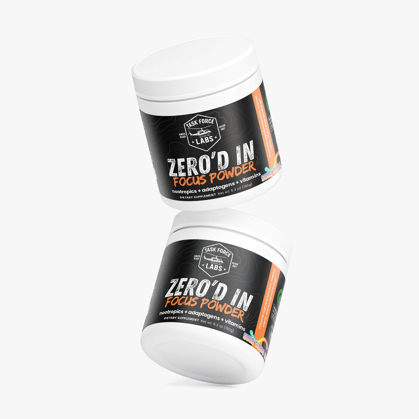 ZERO'D IN Focus Powder (Sour Gummi Worm)