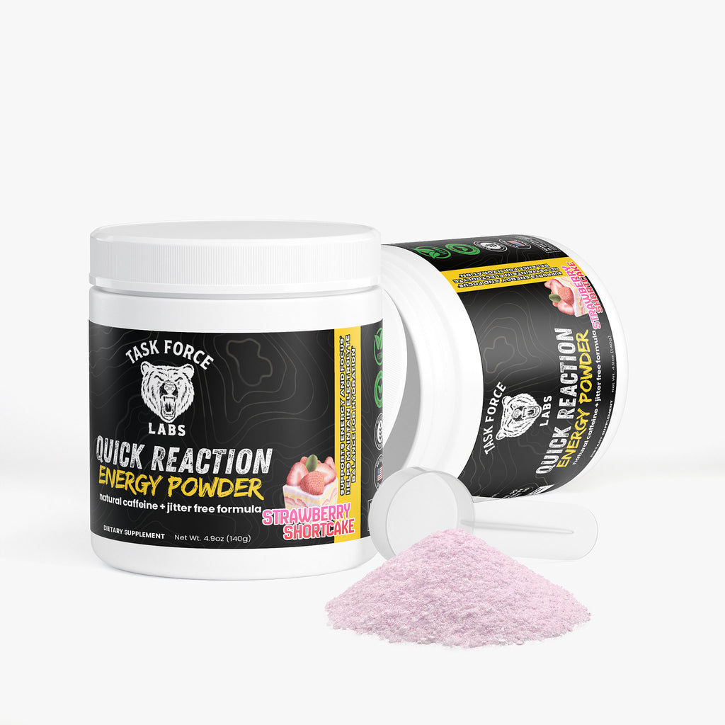 QUICK REACTION Energy Powder (Strawberry Shortcake)
