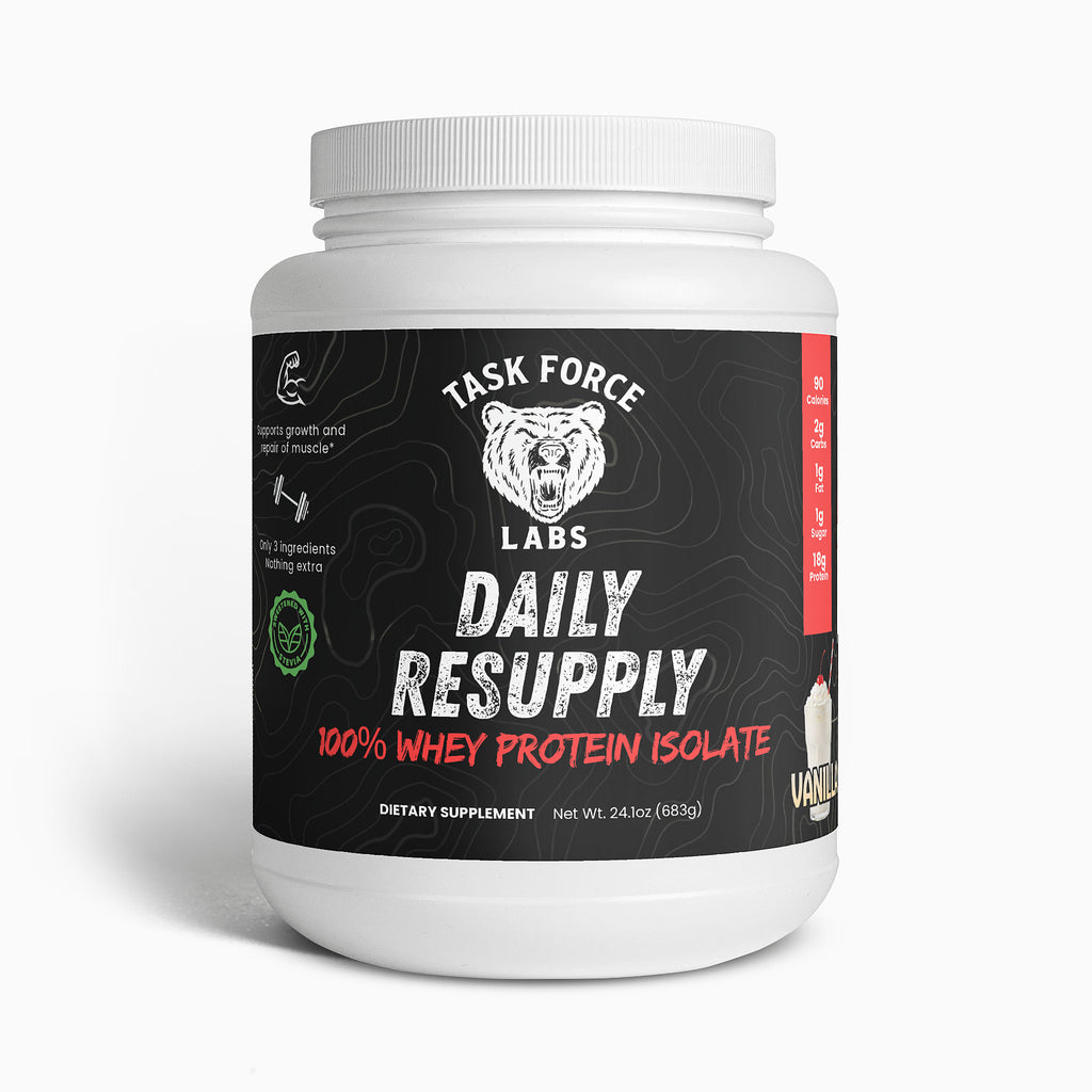 DAILY RESUPPLY 100% Whey Protein Isolate (Vanilla)