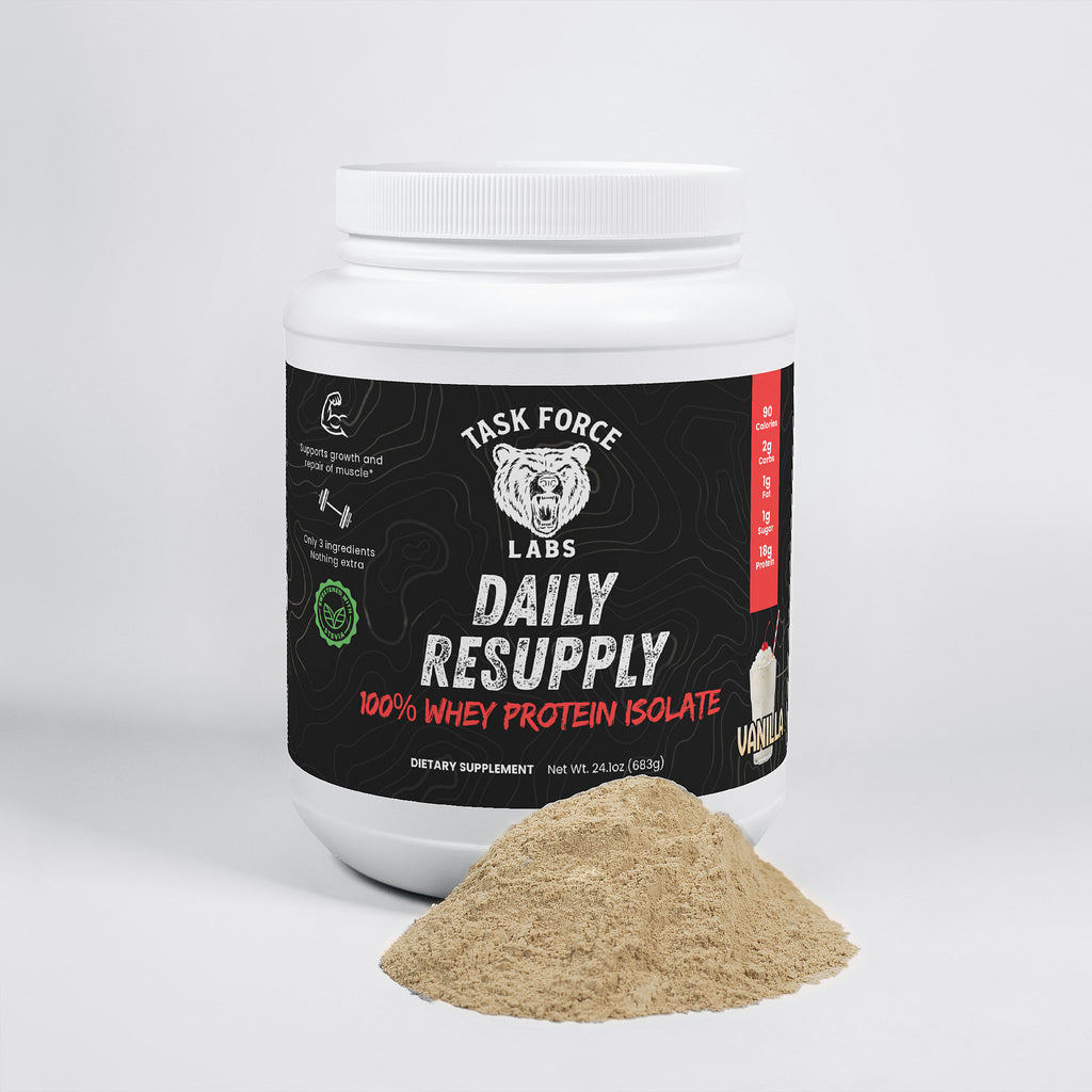 DAILY RESUPPLY 100% Whey Protein Isolate (Vanilla)
