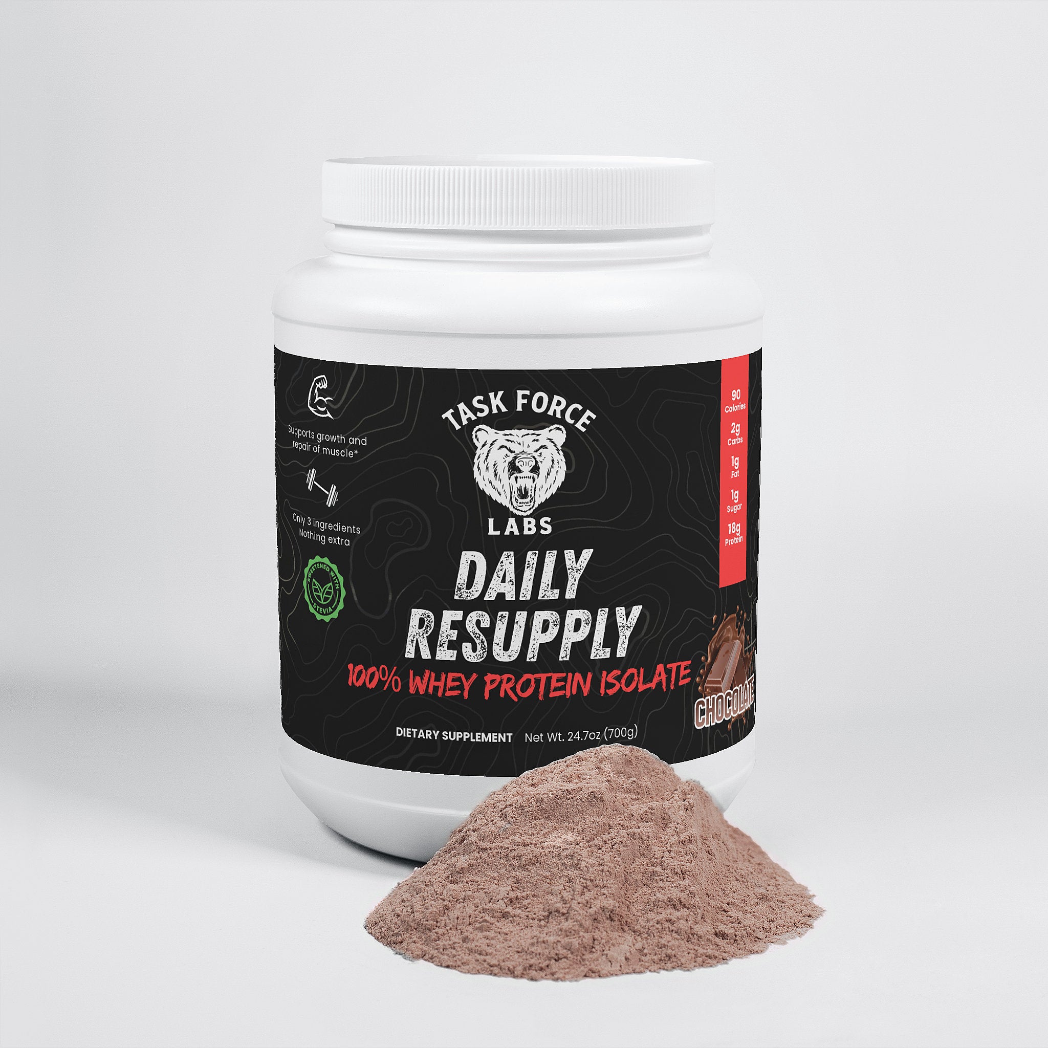 DAILY RESUPPLY 100% Whey Protein Isolate (Chocolate)