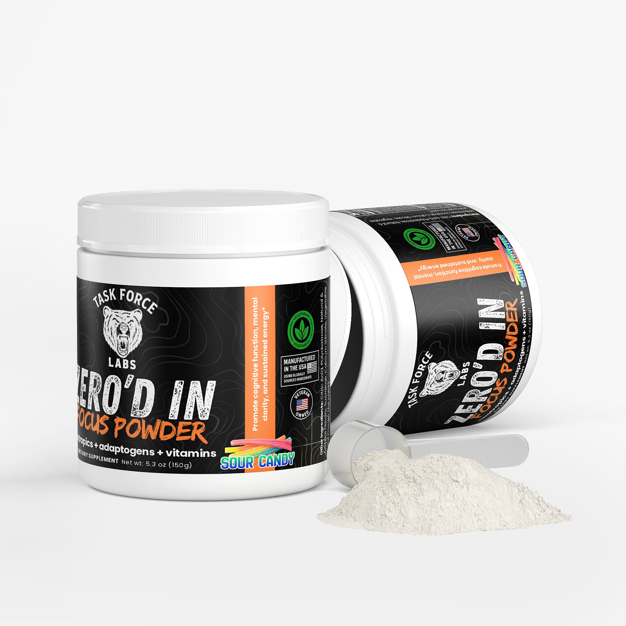 ZERO'D IN Focus Powder (Sour Candy)