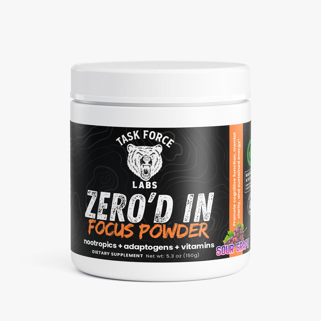 ZERO'D IN Focus Powder (Sour Grape)