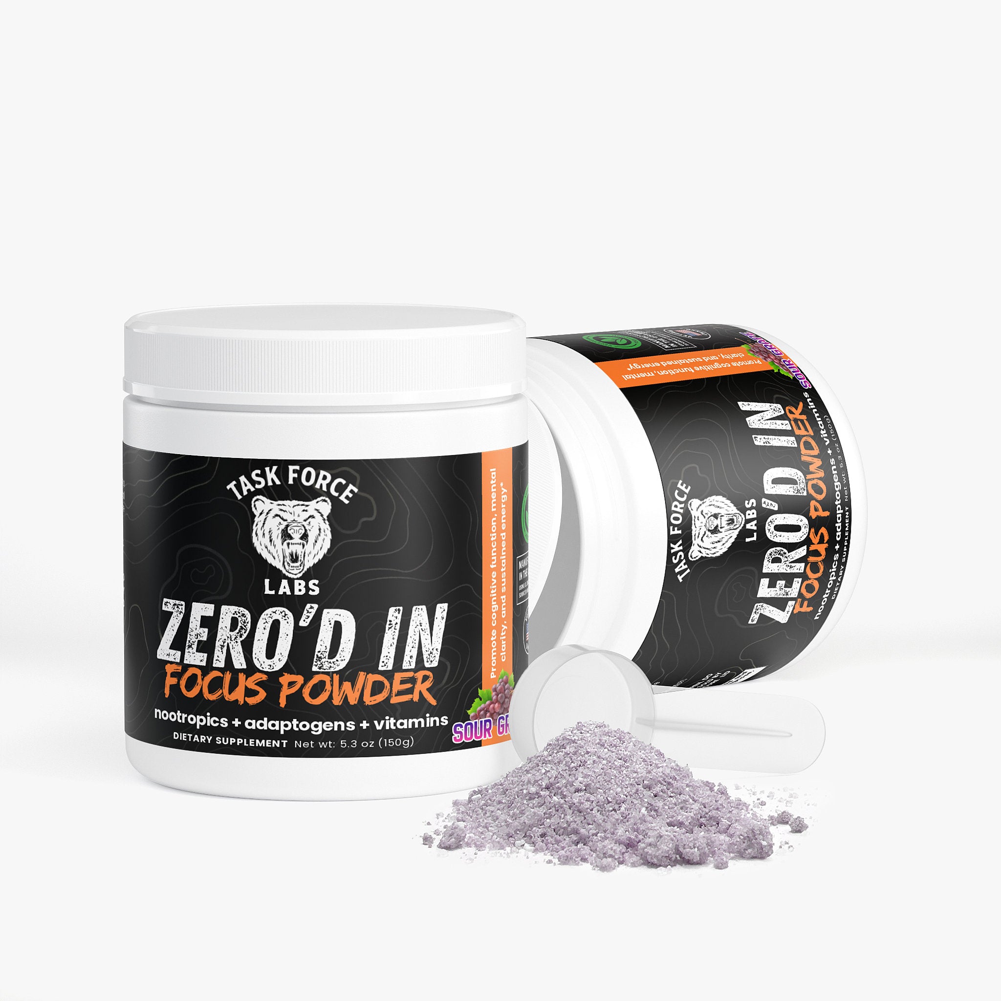 ZERO'D IN Focus Powder (Sour Grape)