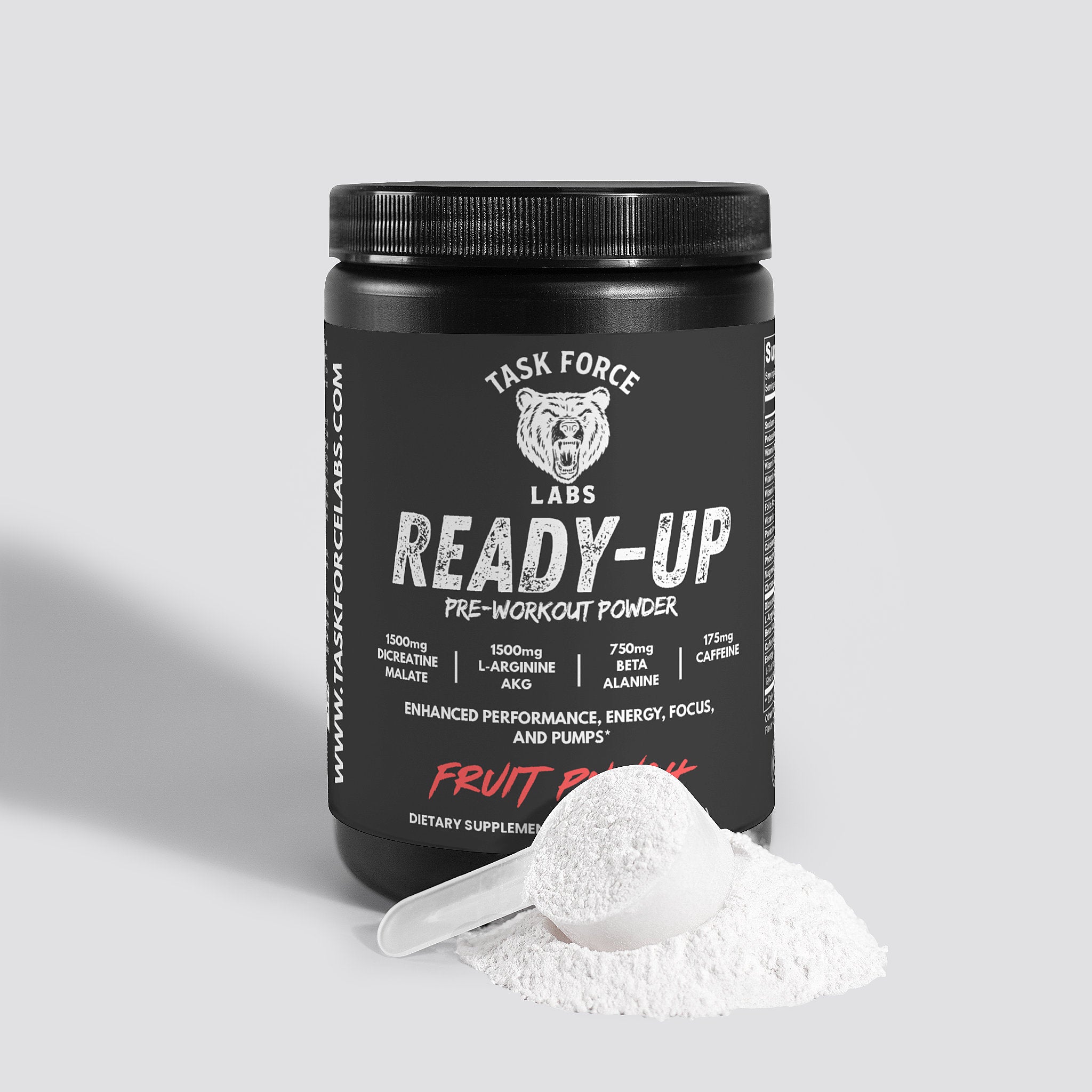 Ready-Up Pre-Workout Powder (Fruit Punch)